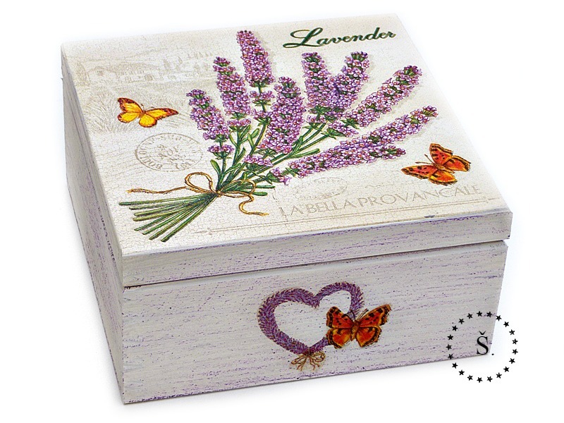 krabička na čaje - šperky