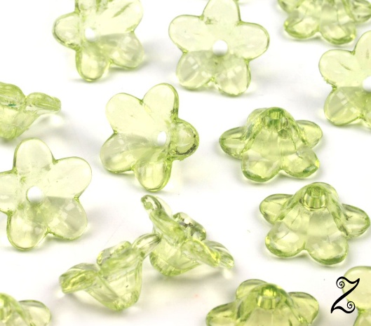 Zvonek, zelená světlá (20ks)