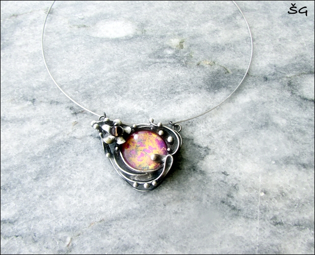 Náhrdelní - blossom