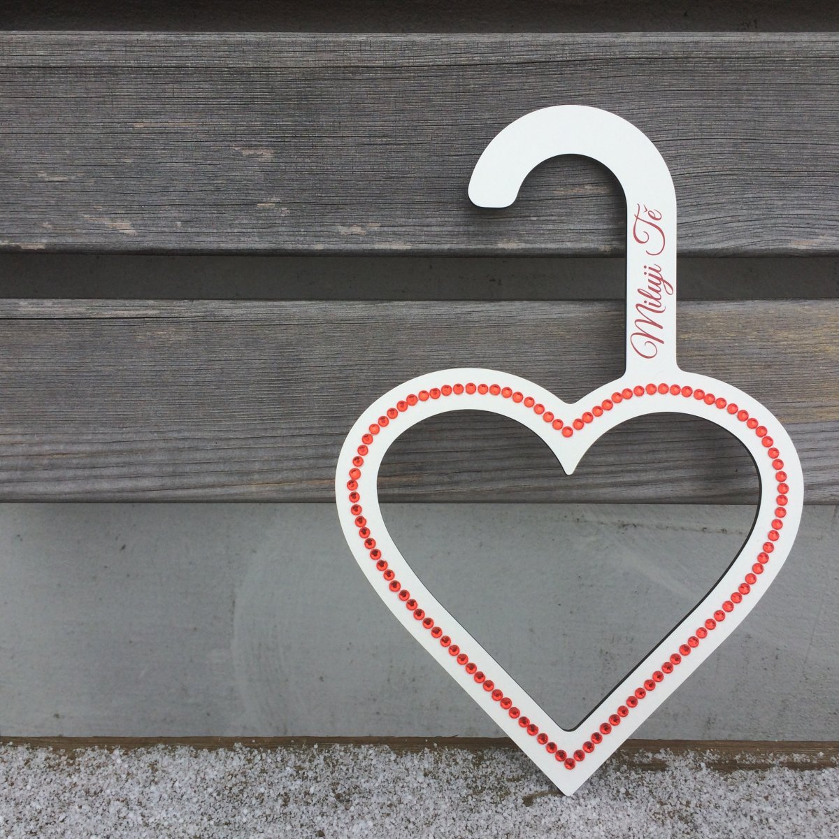 Srdce ramínko valentýnské