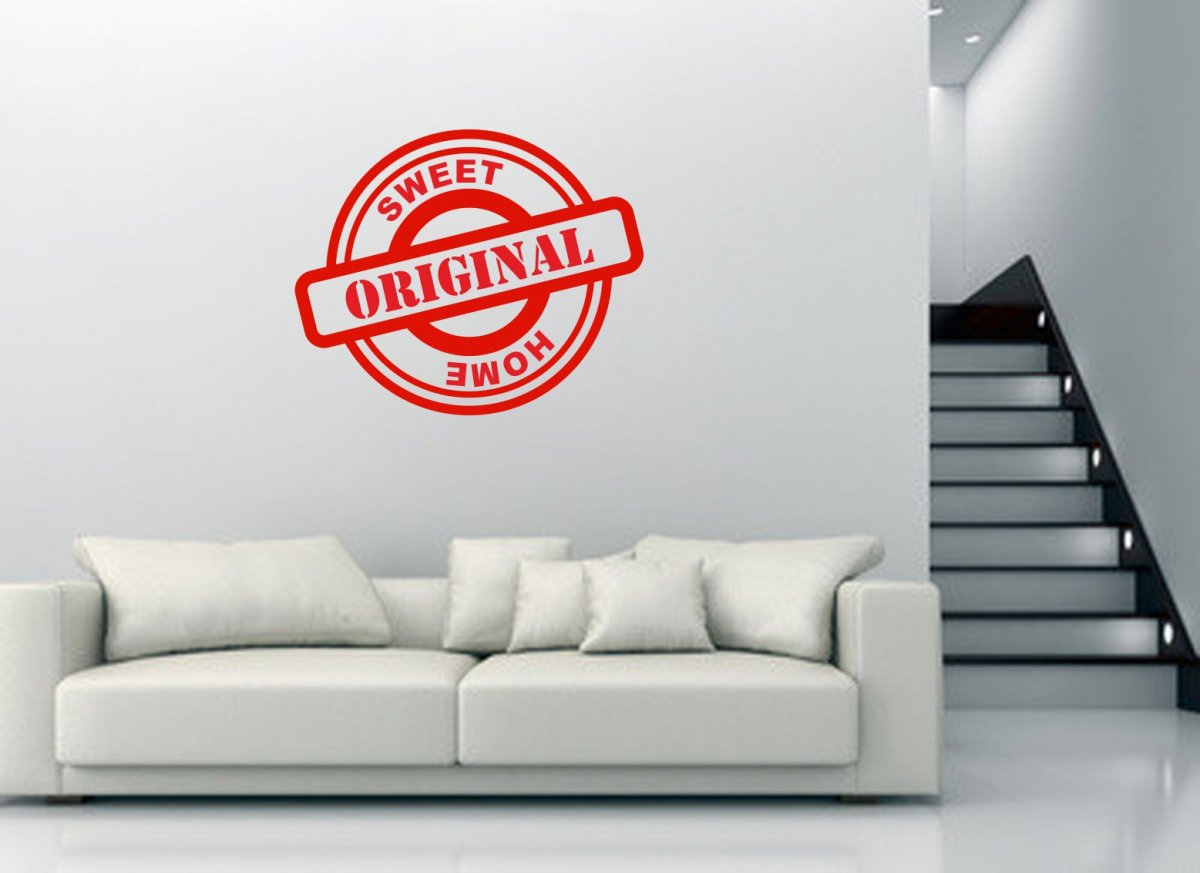 Punc originality - samolepka na zeď