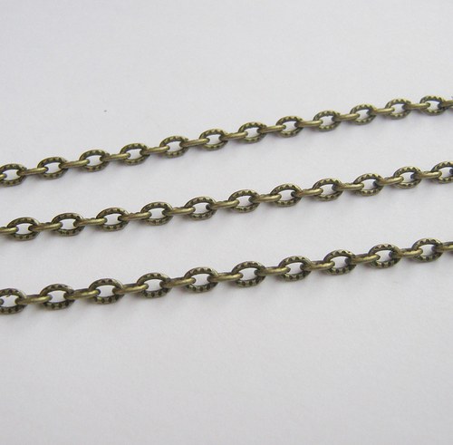 Řetízek 4 x 3 mm 1 m