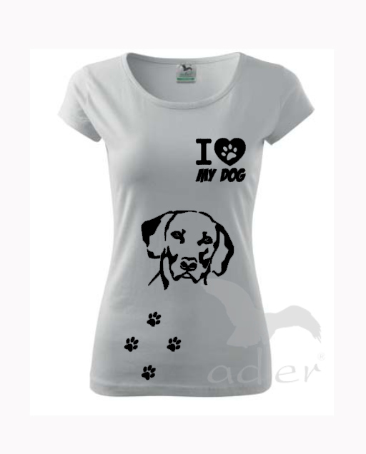 I love my dog - Rhodéský ridgeback