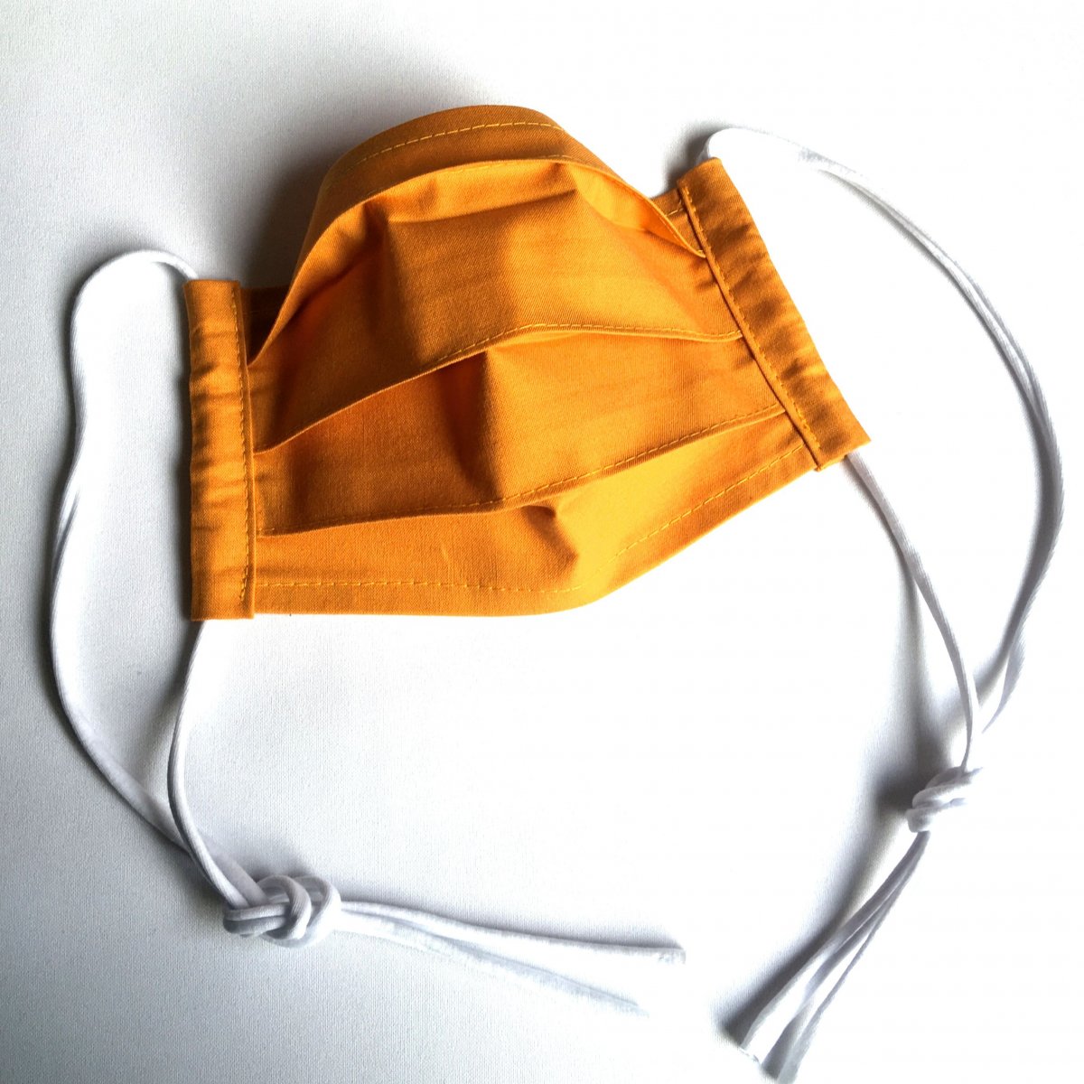 Rouška 1-vrstvá - tmavá žlutá