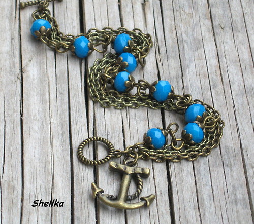 Náramek s kotvou