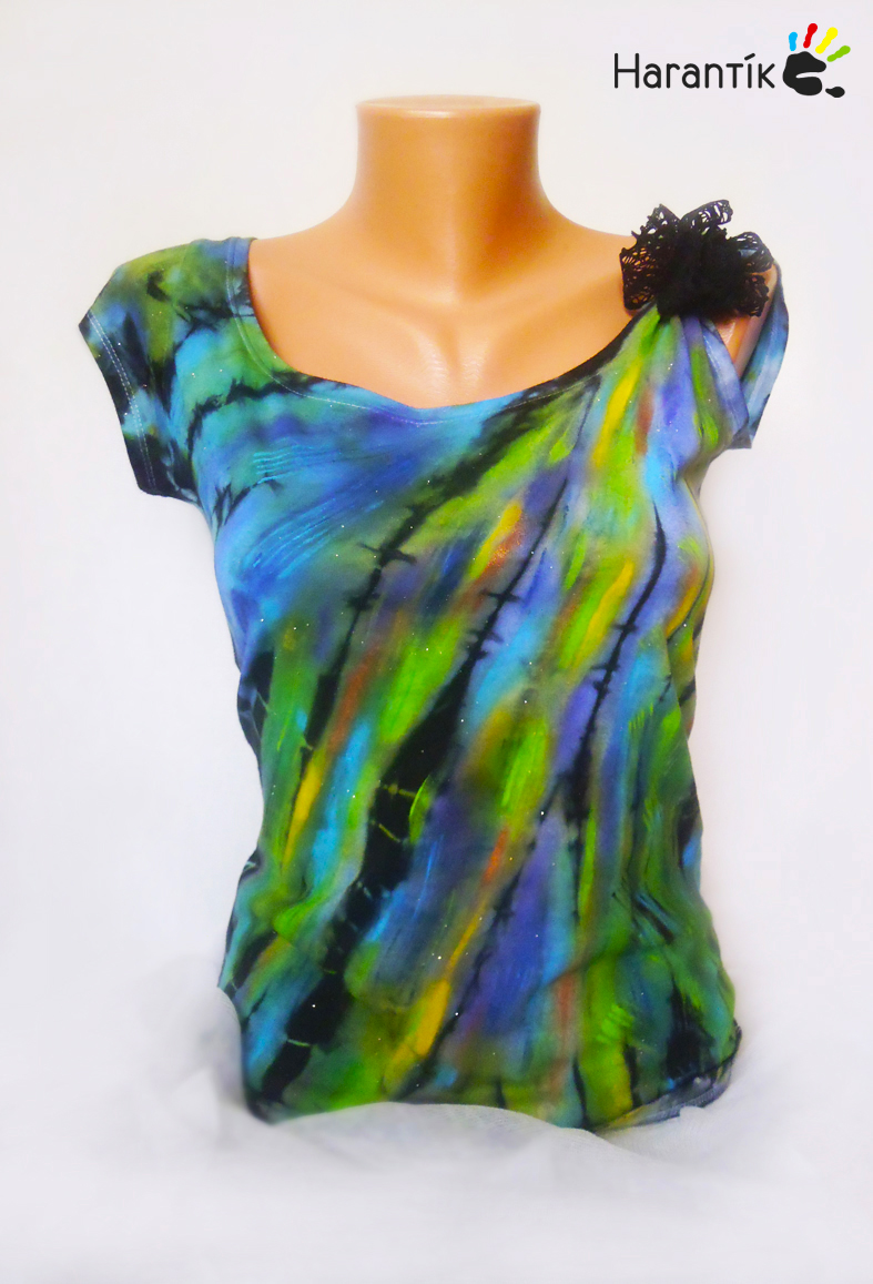 Dámské tričko – "Na 3 způsoby" /vel. S–M/ IHNED!