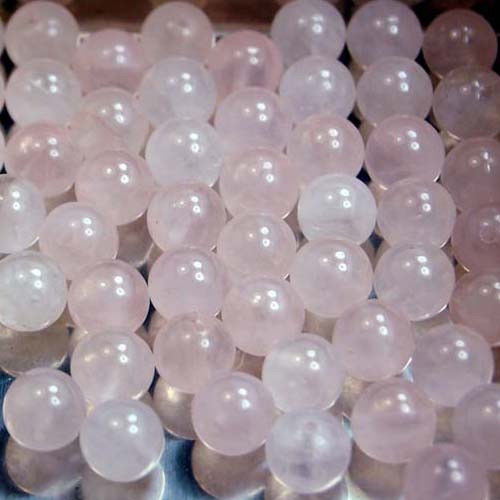 Růženín korálky 0,6 cm - 10 ks