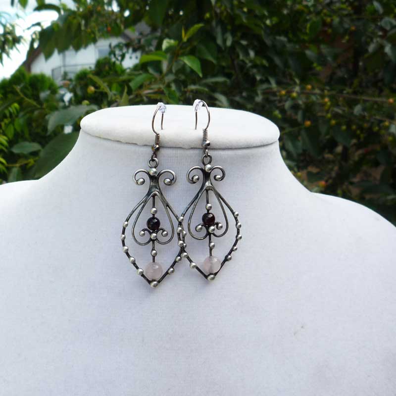 Růženky - náušnice