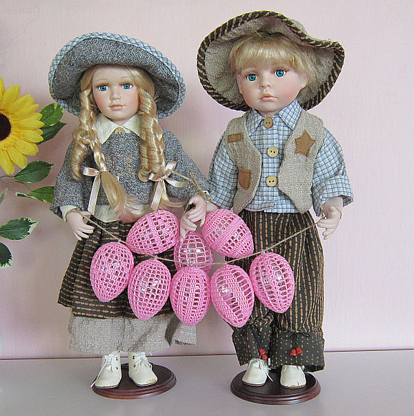 Háčkované kraslice