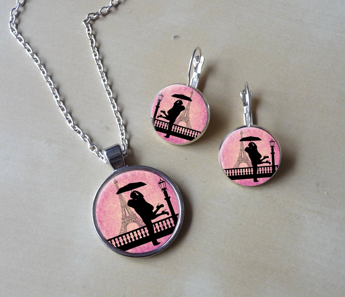 Souprava - náušnice + přívěsek