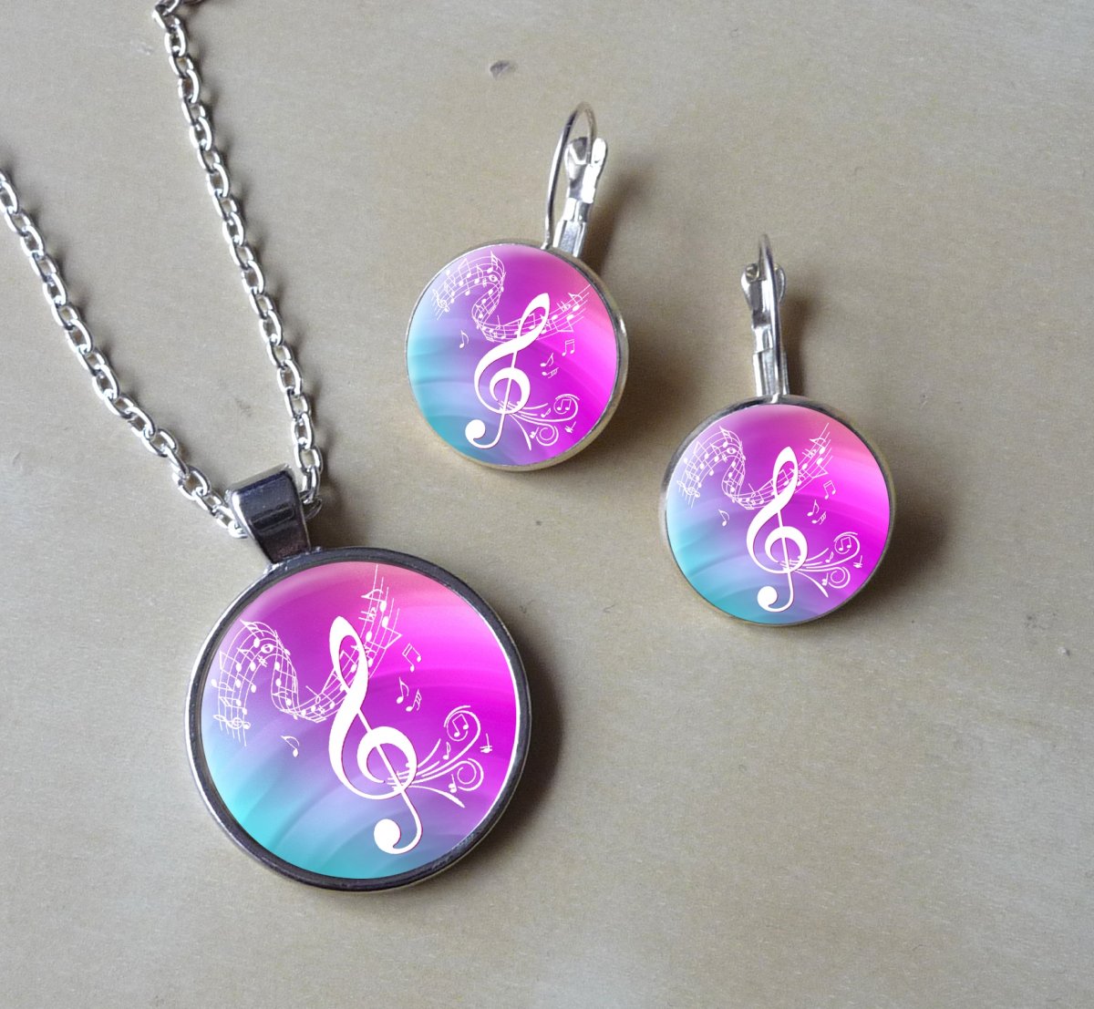 Souprava - náušnice + přívěsek