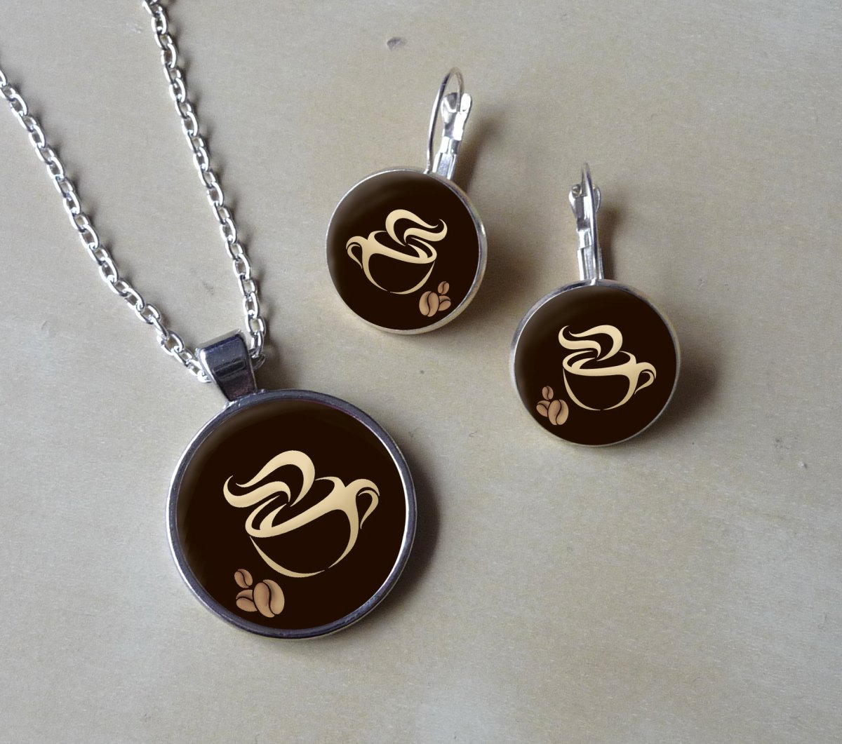 Souprava - náušnice + přívěsek