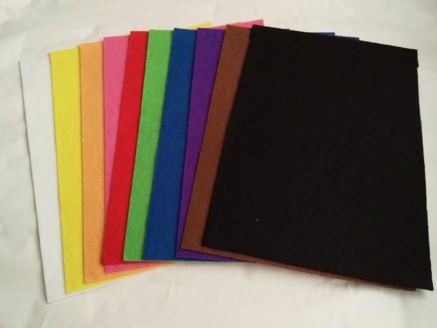 Sada filcu 20 x 30 cm (10ks) - mix