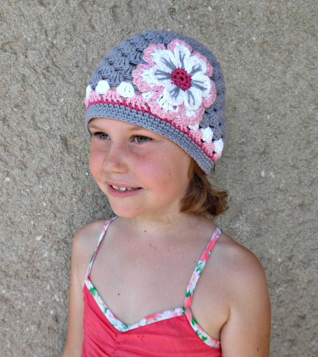 Háčkovaná čepička 