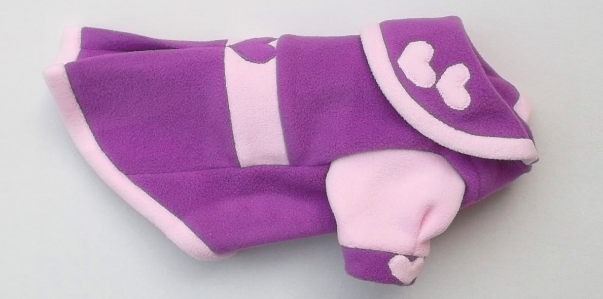 Mikina fialovo-růžová-SLEVA 40%-VÝPRODEJ VELIKOSTI S !!