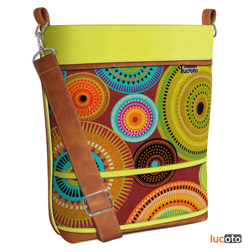 Sandra One Aurora brown and lime  