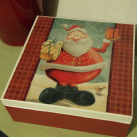 krabice na drobnosti "Santa"