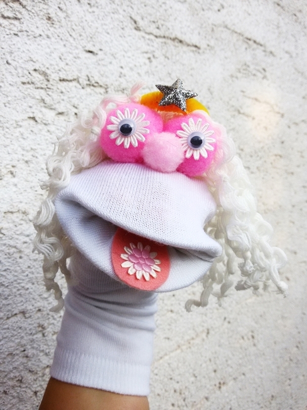 Maňásek ponožkáček ,,Asi anděl,,. č.943