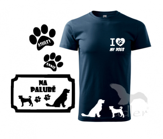 I love my dog - set na přání - rezervace