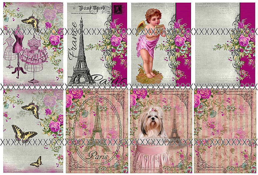 Bavlněná látka - panel - výběr -SG69