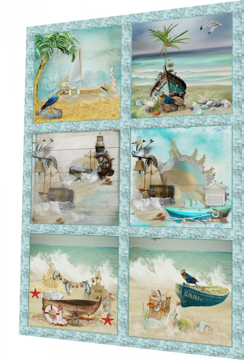 BAVLNĚNÝ PANEL - SADA 27 x 39 cm SGR90