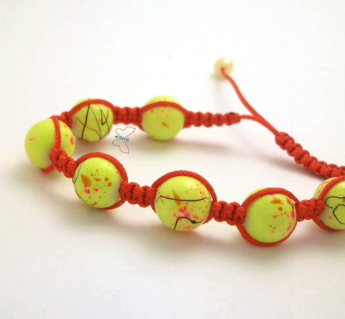 Shamballa - žlutočervená