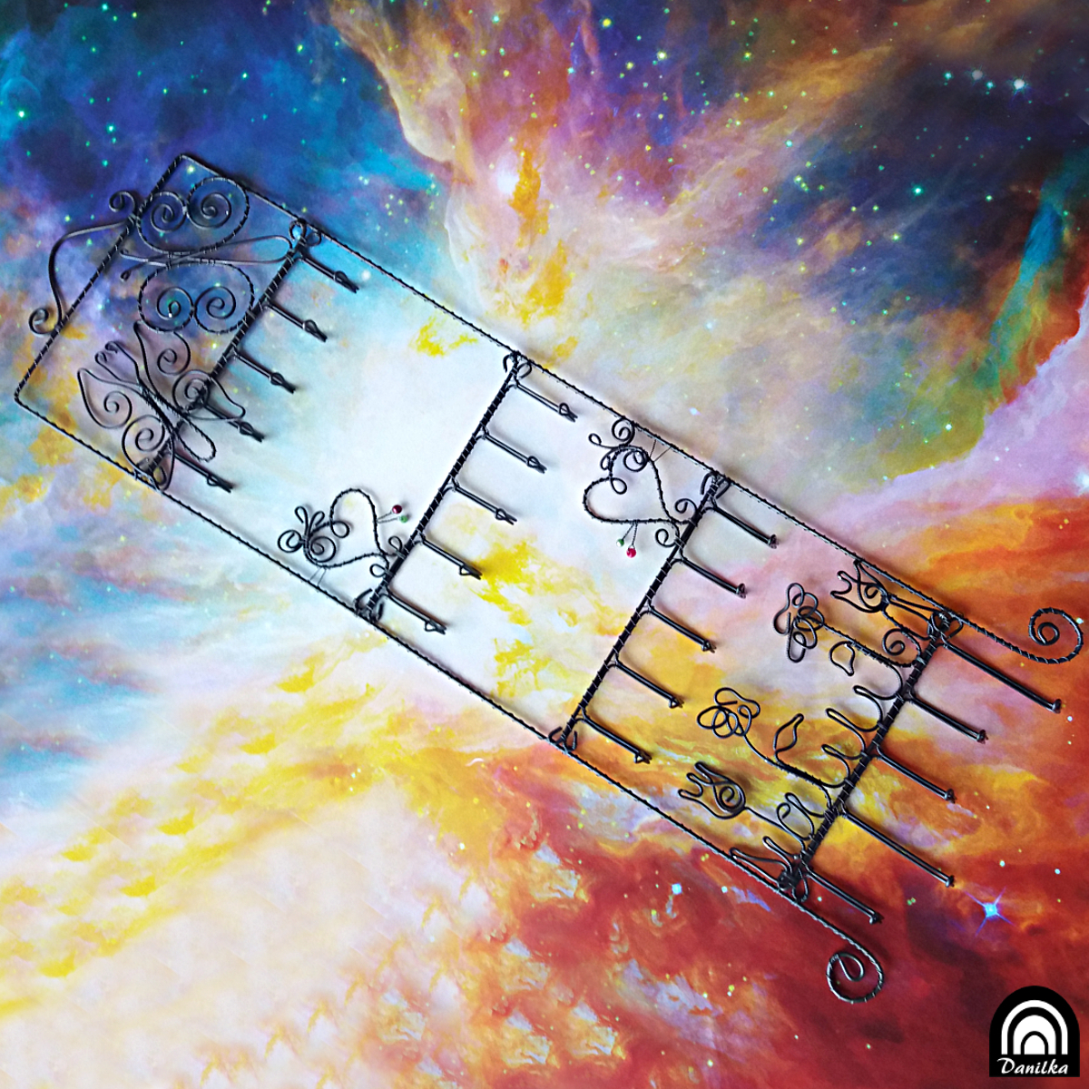 Klícka na klíče, kvítky, srdíčka a motýlc...