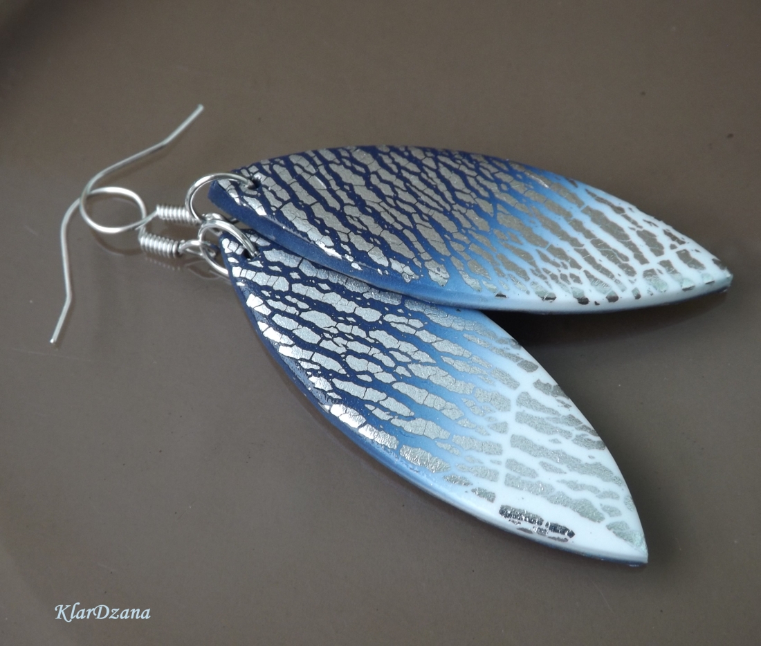 Náušnice SilverBlue lístky