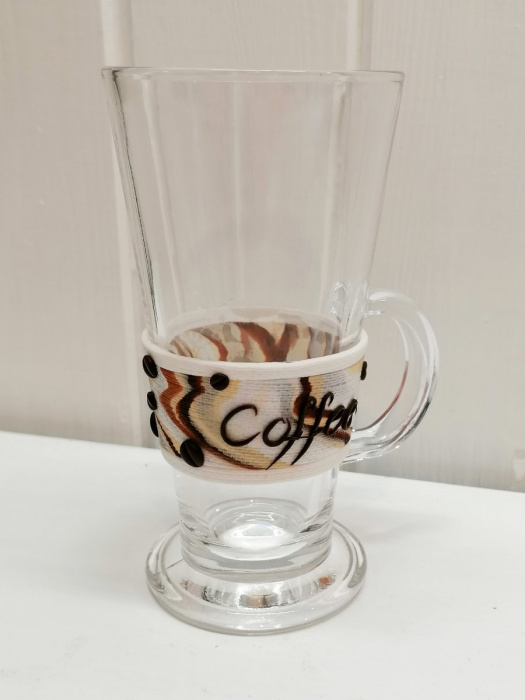 Latté sklenka