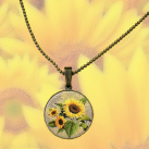Náhrdelník Slunečnice