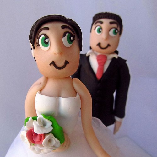 Figurky na svatební dort