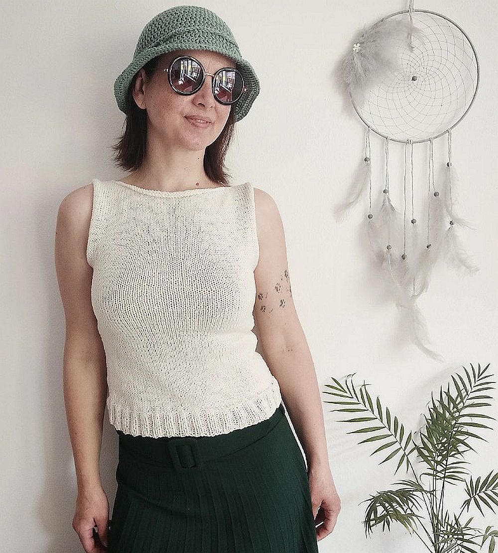 letní top XS - M