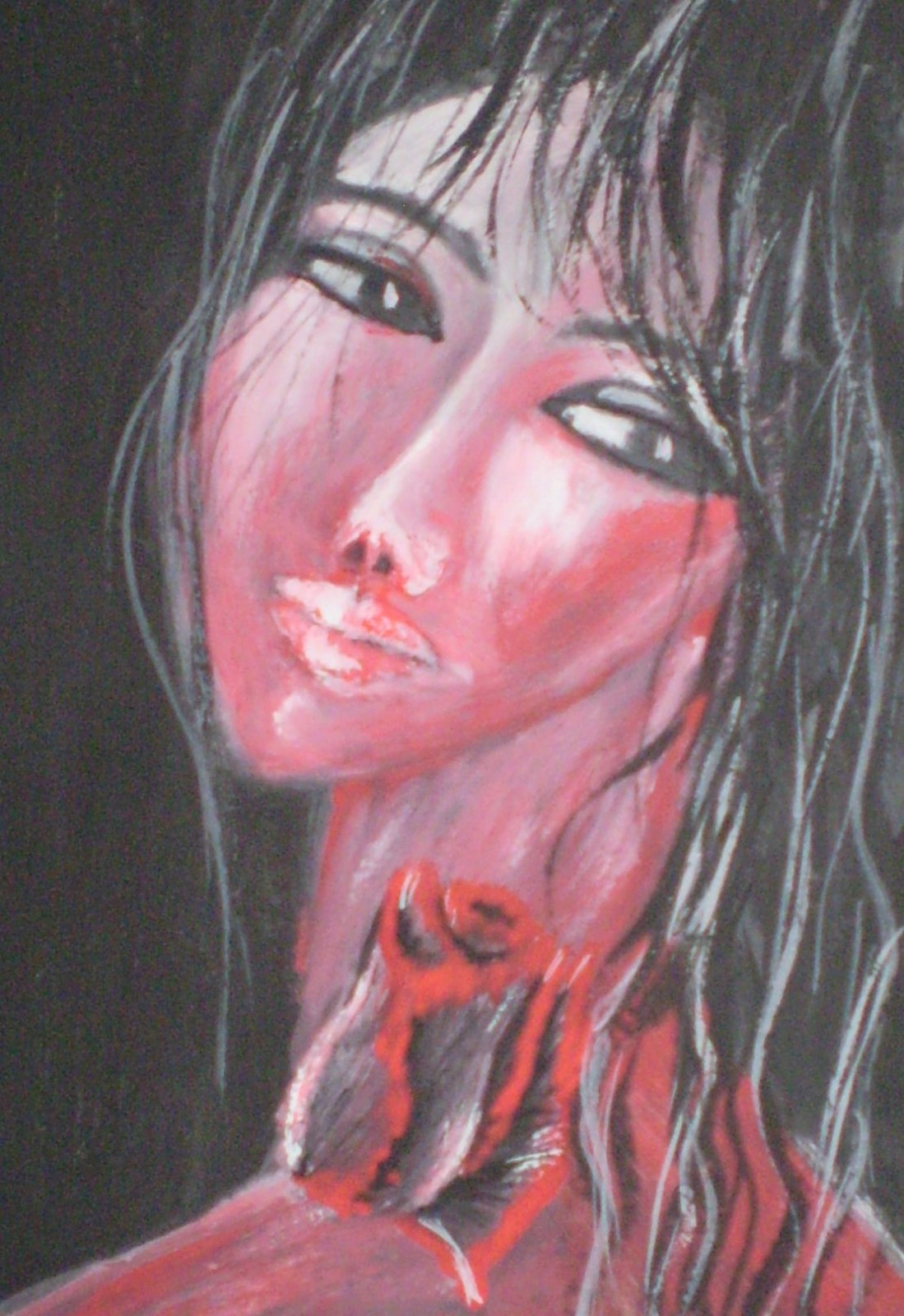 SMUTEK - MODERNÍ OBRAZ, AKRYL