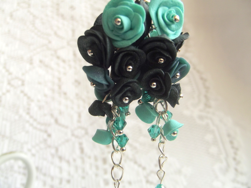 Tyrkysové růžičky