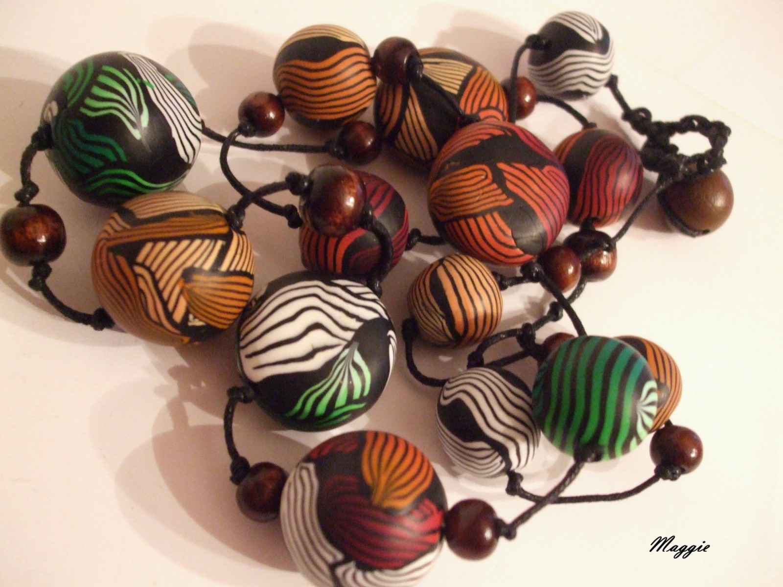 Náhrdelník z kaštanů