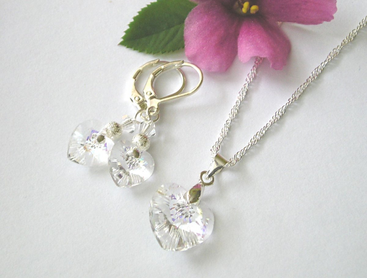 Swarovski Crystal White - Patina ( 10 + 14 )