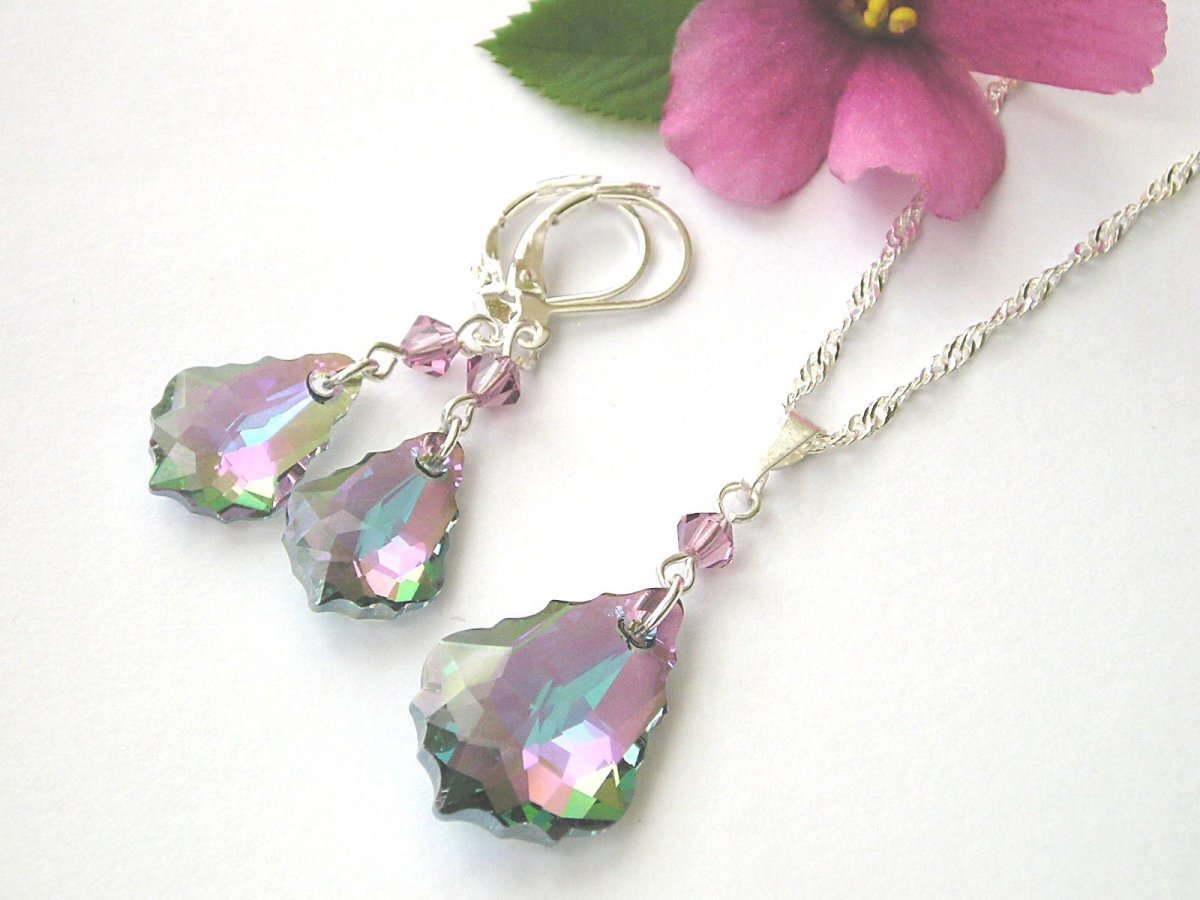 Swarovski sada Baroko Paradise Shine