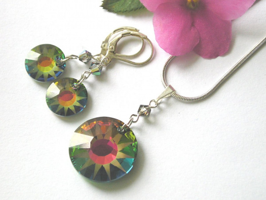 Swarovski sada SUN Frosted Vitrail Medium