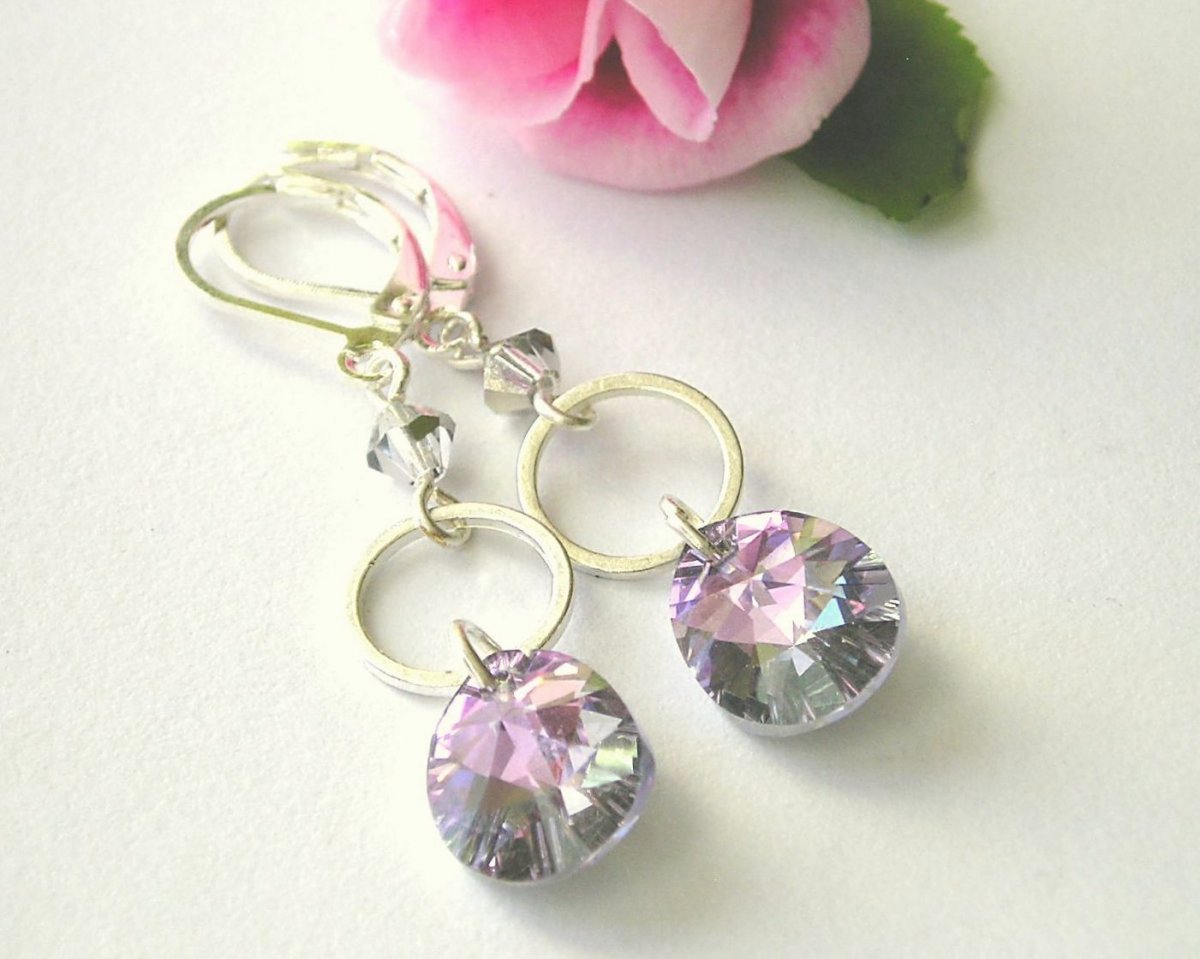 Swarovski Xilion Mini Pear Winter Love