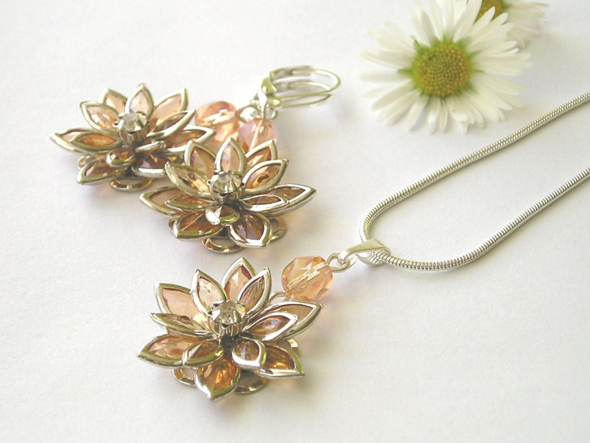 Lososová květinová souprava