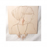 Peříčková souprava, Twist Feather Beige