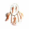 Peříčková souprava, Twist Feather Beige