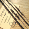 Jemný náramek nerez ocel a Spinel 3mm