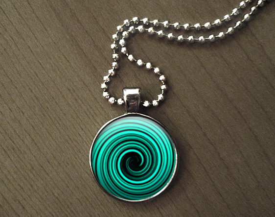 Přívěsek na krk  -  Spirálka