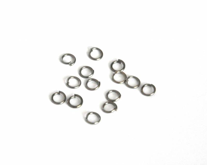 Spojovací kroužek 5 mm - 50 ks - gunmetal