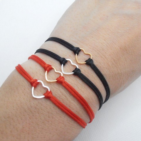 "Kabbalah" náramek - se srdíčkem ♥ (Unisex) 