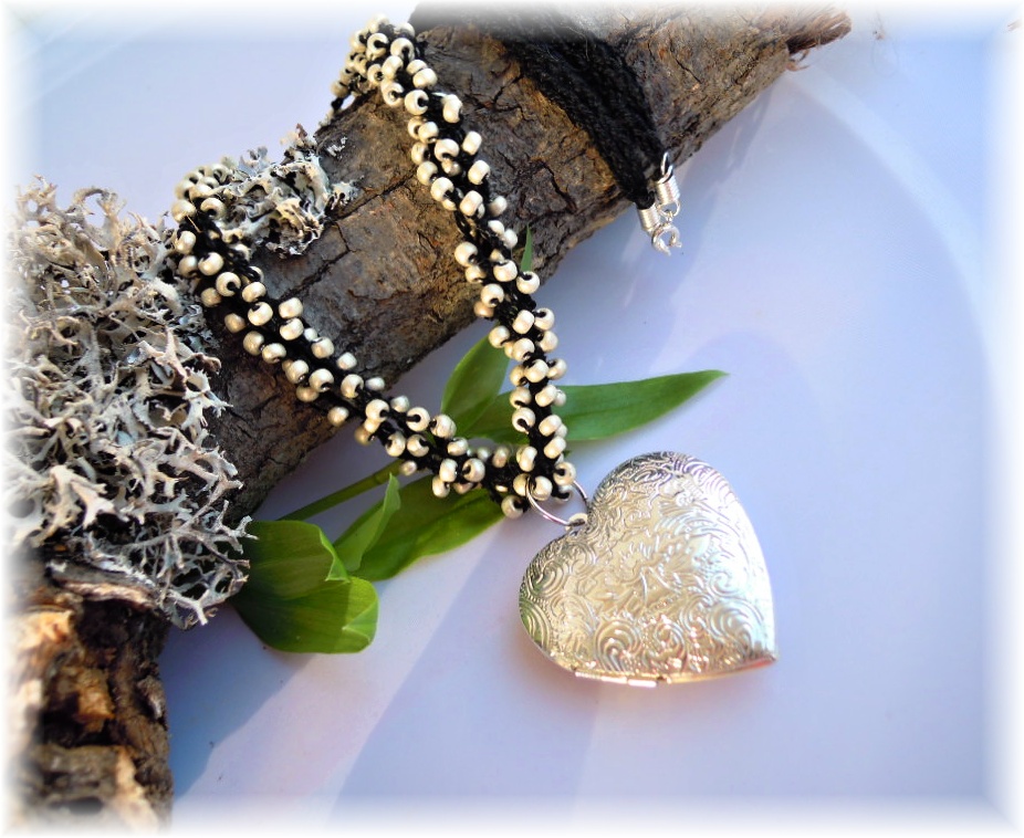 Srdíčko medailonek