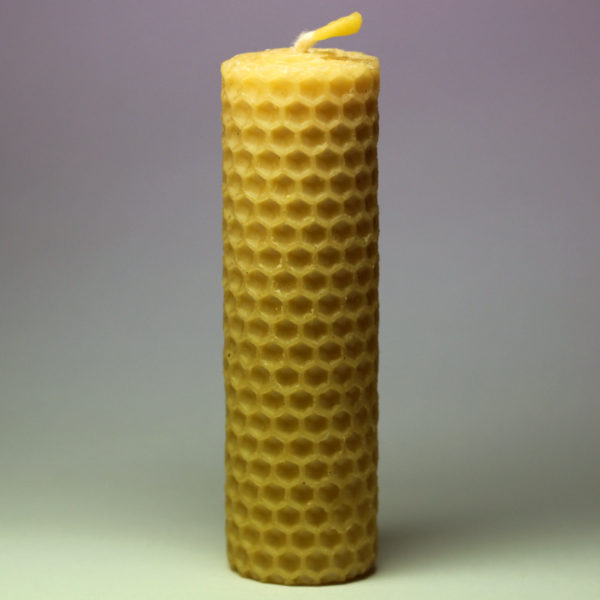 Svíčka z včelích pláství - velká