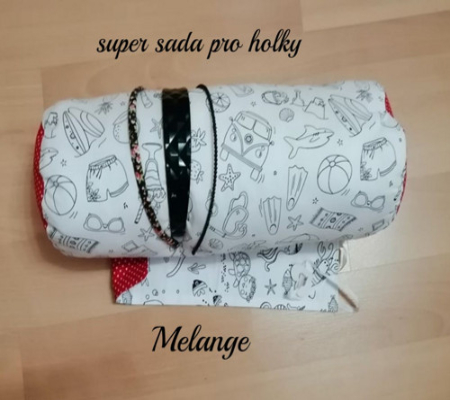 Sada pro holky-na čelenky a sponky! Větší váleček!