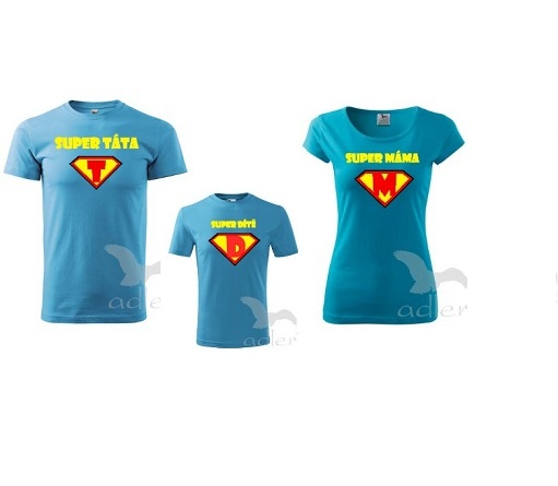 Super rodina (3členná rodina)